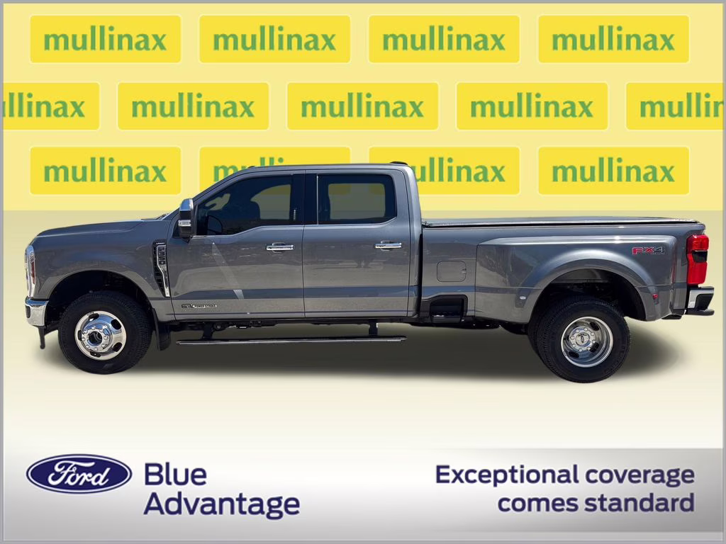 2024 Gray Metallic Ford Super Duty F-350 DRW Lariat 4X4 Truck