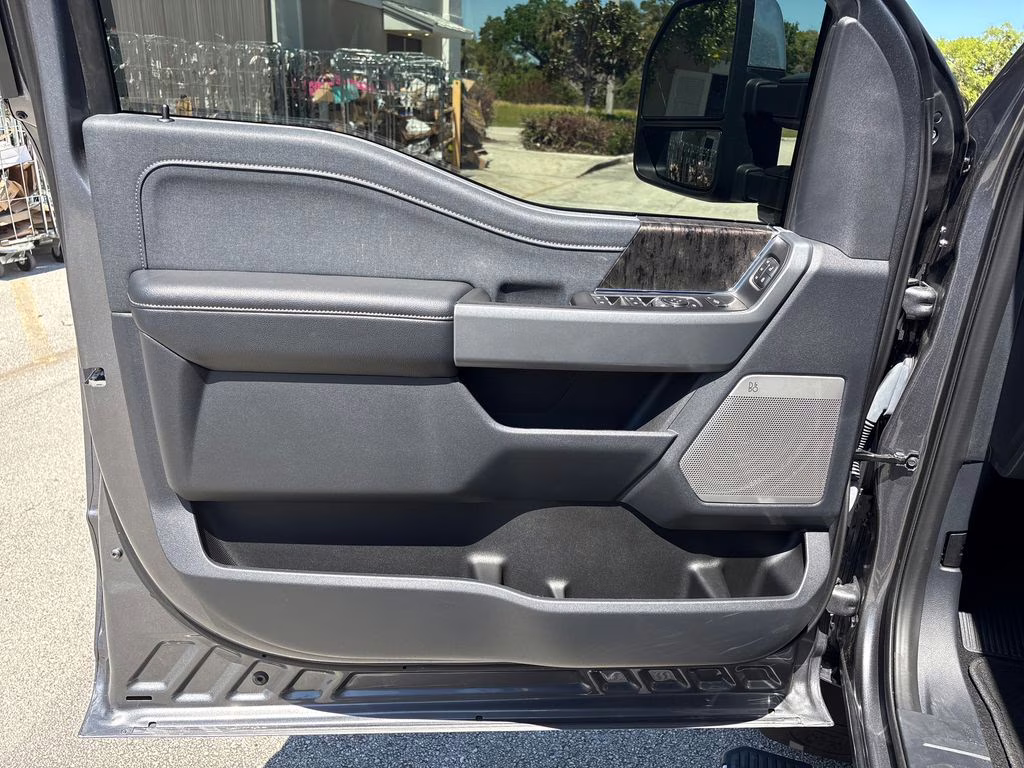 2024 Gray Metallic Ford Super Duty F-350 DRW Lariat 4X4 Truck