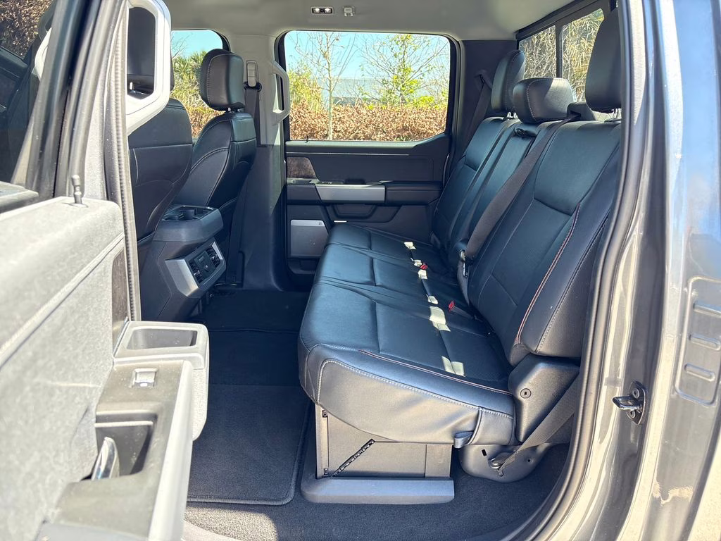 2024 Gray Metallic Ford Super Duty F-350 DRW Lariat 4X4 Truck