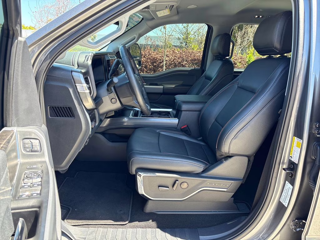 2024 Gray Metallic Ford Super Duty F-350 DRW Lariat 4X4 Truck