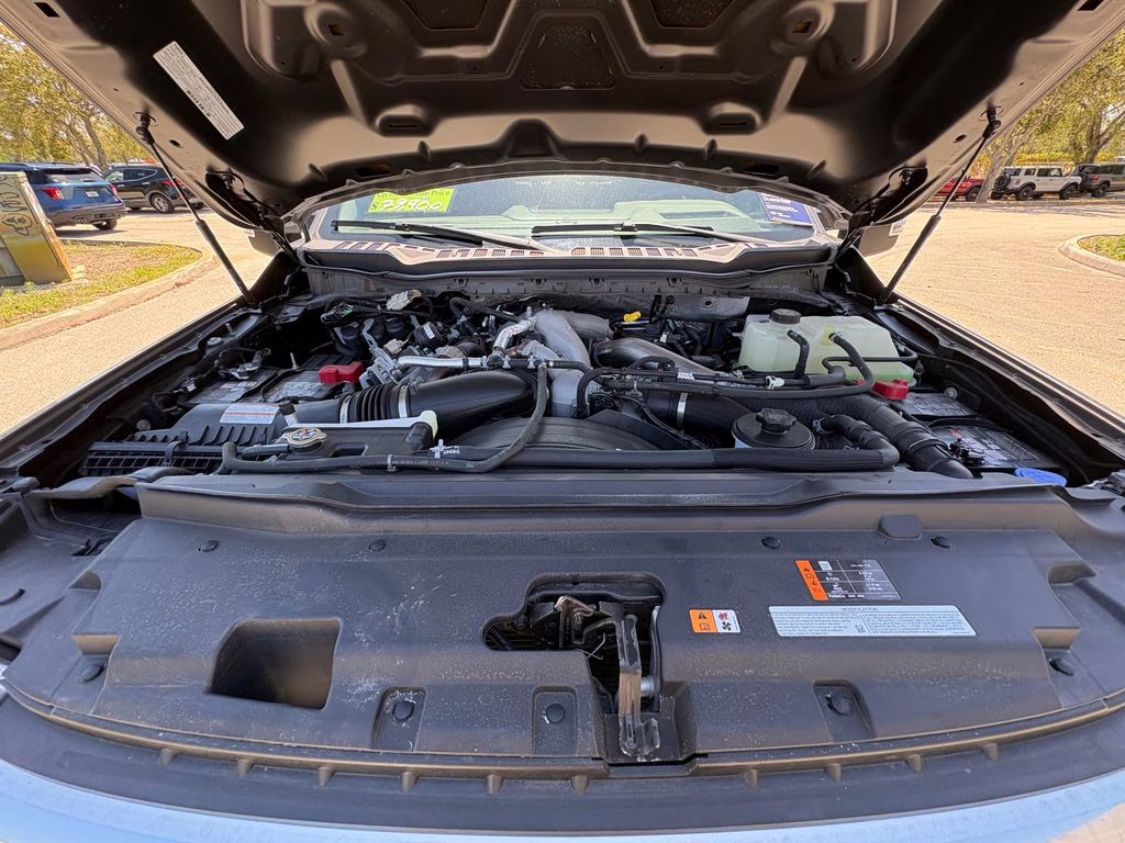 2024 Gray Metallic Ford Super Duty F-350 DRW Lariat 4X4 Truck