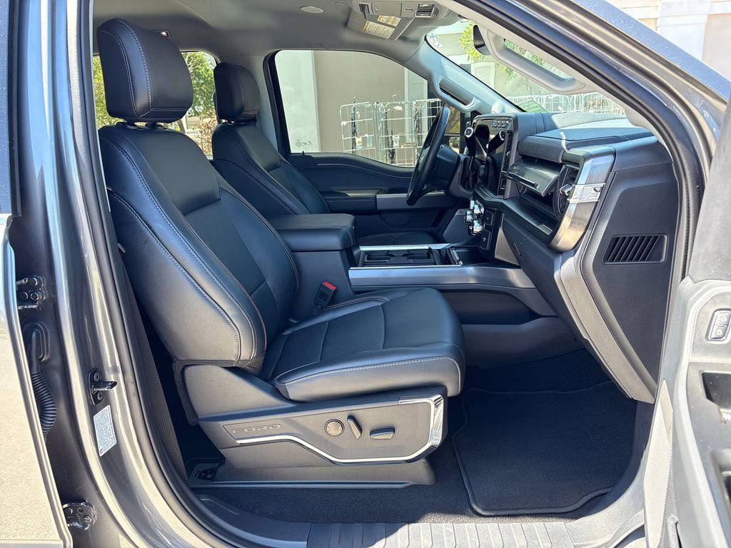 2024 Gray Metallic Ford Super Duty F-350 DRW Lariat 4X4 Truck