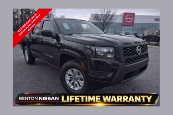 2026 Super Black Nissan Frontier S 4X4 Truck
