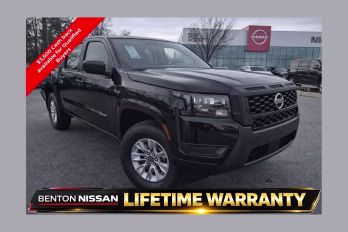 2026 Super Black Nissan Frontier S 4X4 Truck