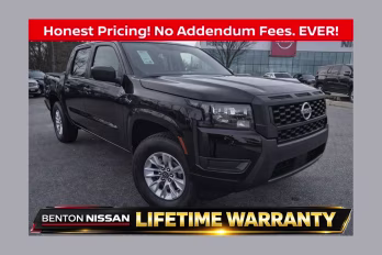 2026 Super Black Nissan Frontier S 4X4 Truck