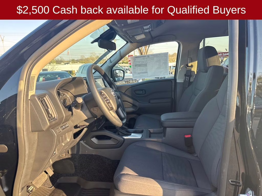 2026 Super Black Nissan Frontier S 4X4 Truck