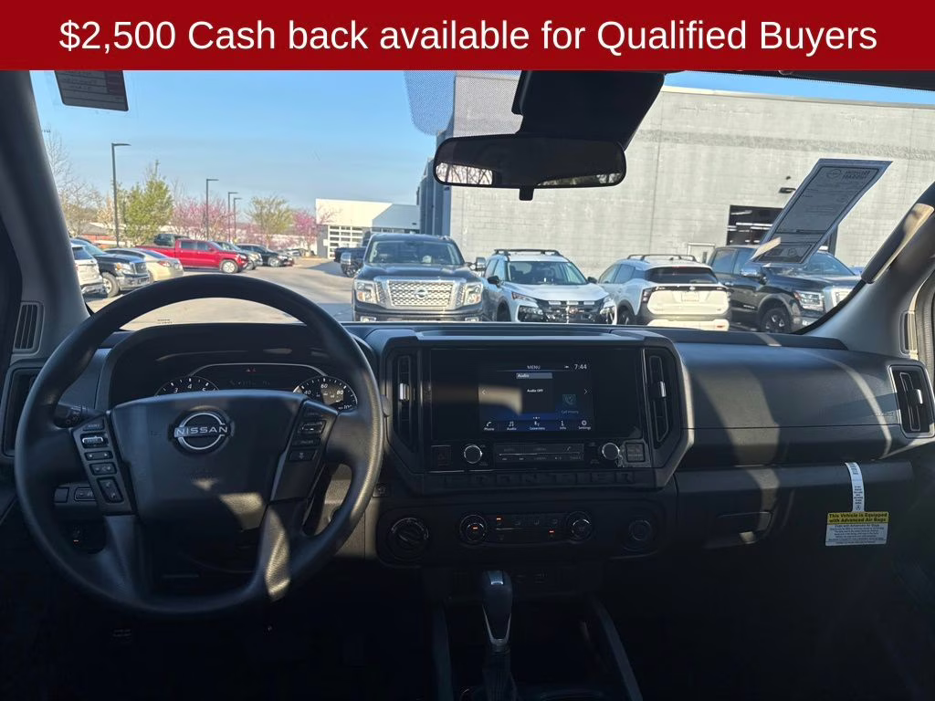 2026 Super Black Nissan Frontier S 4X4 Truck