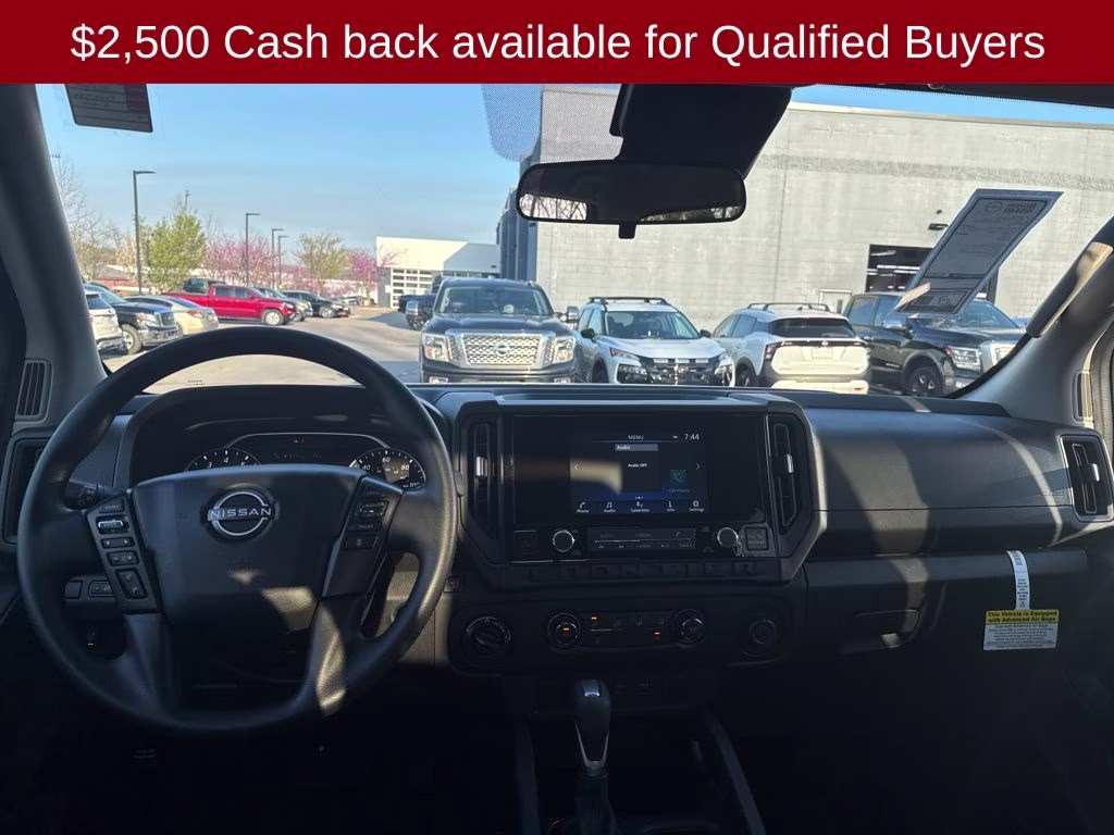 2026 Super Black Nissan Frontier S 4X4 Truck