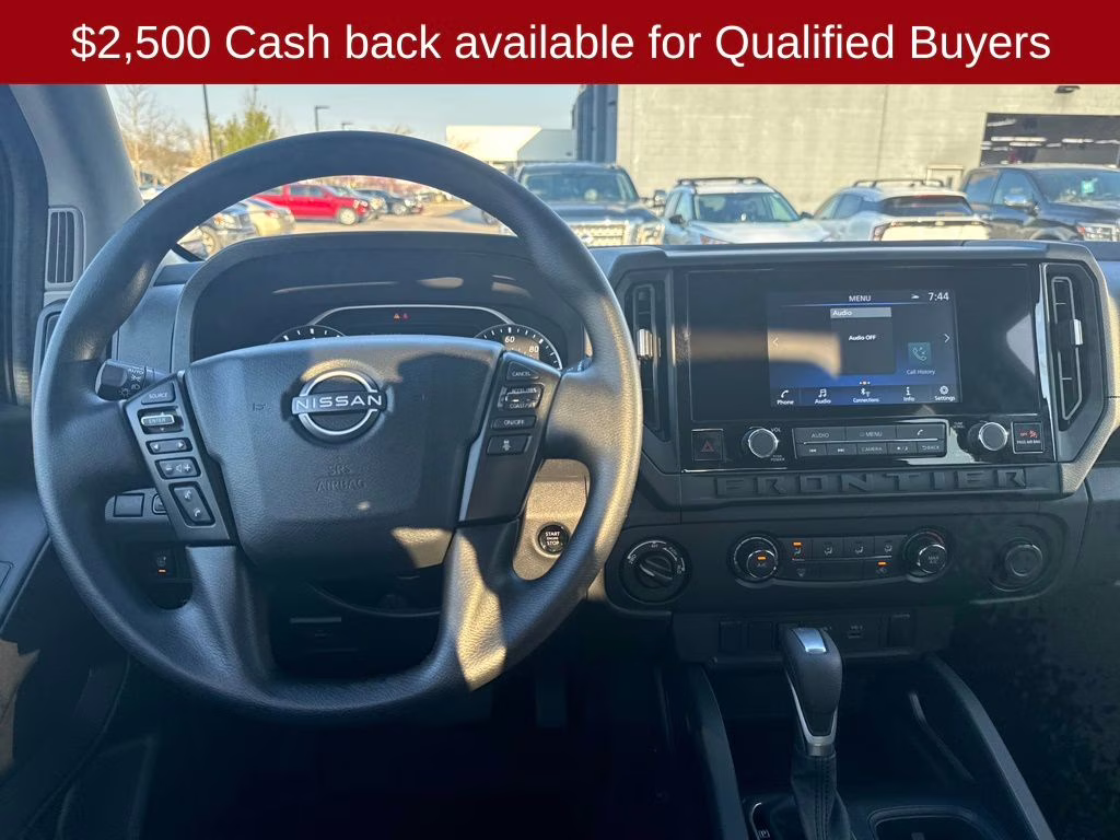 2026 Super Black Nissan Frontier S 4X4 Truck