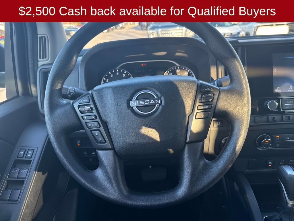 2026 Super Black Nissan Frontier S 4X4 Truck