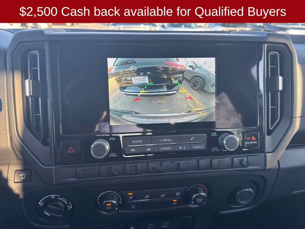 2026 Super Black Nissan Frontier S 4X4 Truck