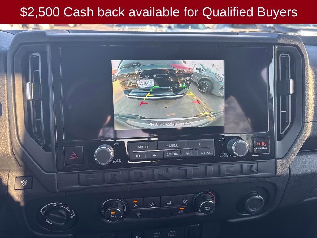 2026 Super Black Nissan Frontier S 4X4 Truck
