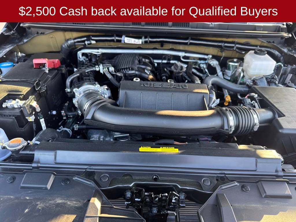 2026 Super Black Nissan Frontier S 4X4 Truck