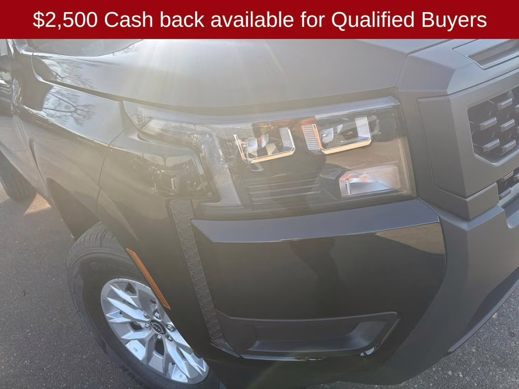 2026 Super Black Nissan Frontier S 4X4 Truck