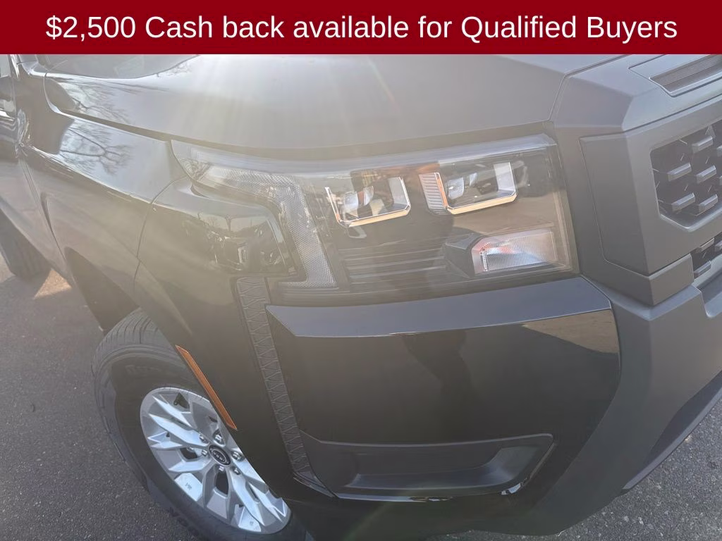 2026 Super Black Nissan Frontier S 4X4 Truck