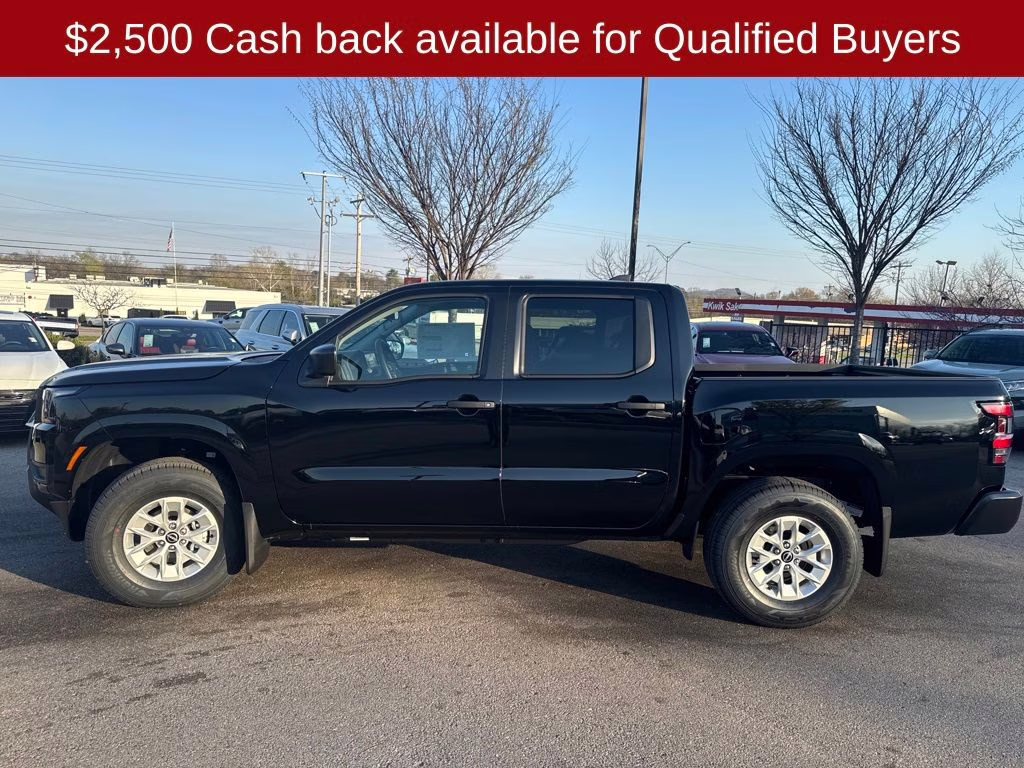 2026 Super Black Nissan Frontier S 4X4 Truck