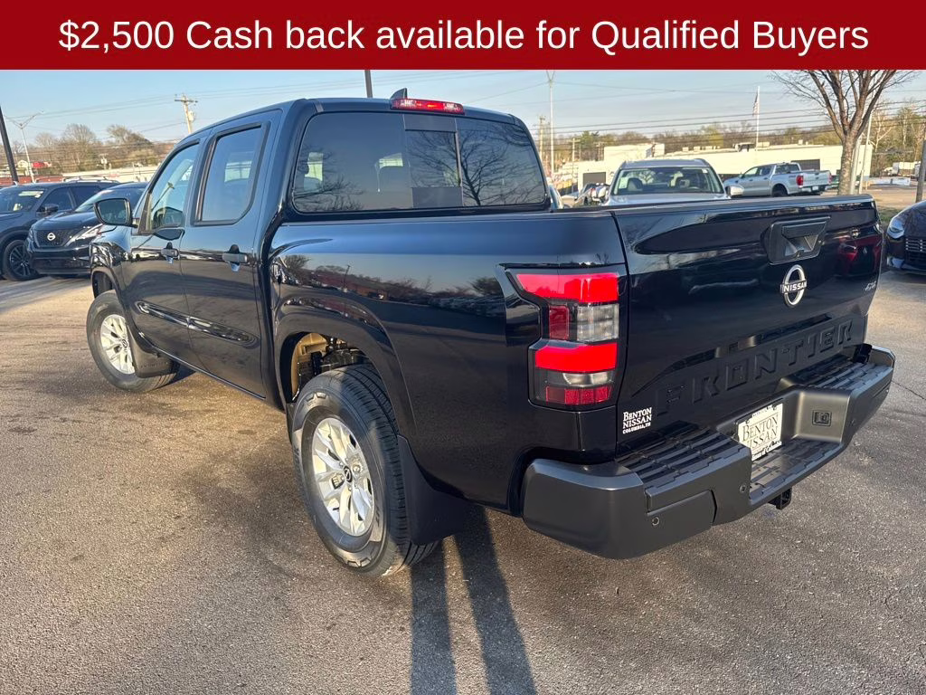 2026 Super Black Nissan Frontier S 4X4 Truck
