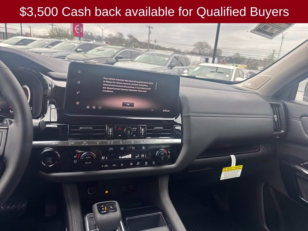2026 Super Black Nissan Pathfinder Platinum 4X4 SUV