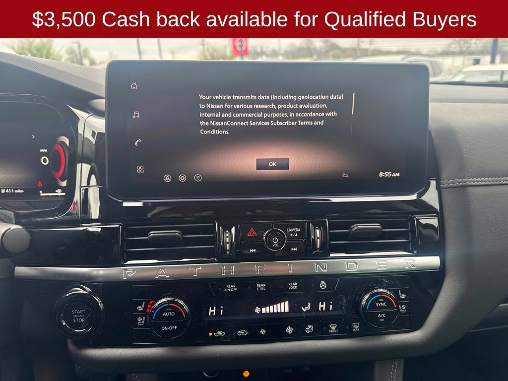 2026 Super Black Nissan Pathfinder Platinum 4X4 SUV