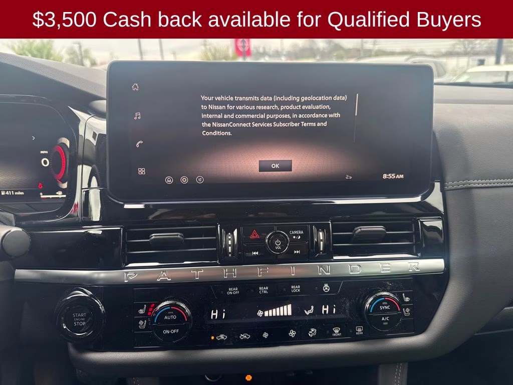 2026 Super Black Nissan Pathfinder Platinum 4X4 SUV