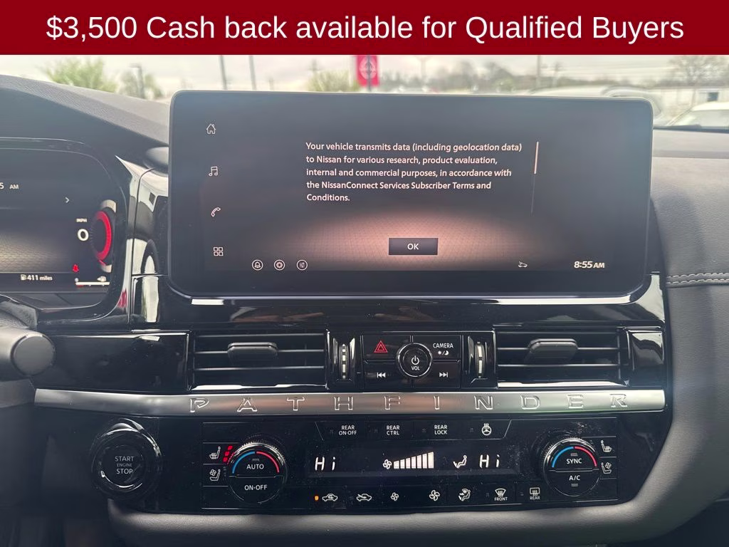 2026 Super Black Nissan Pathfinder Platinum 4X4 SUV