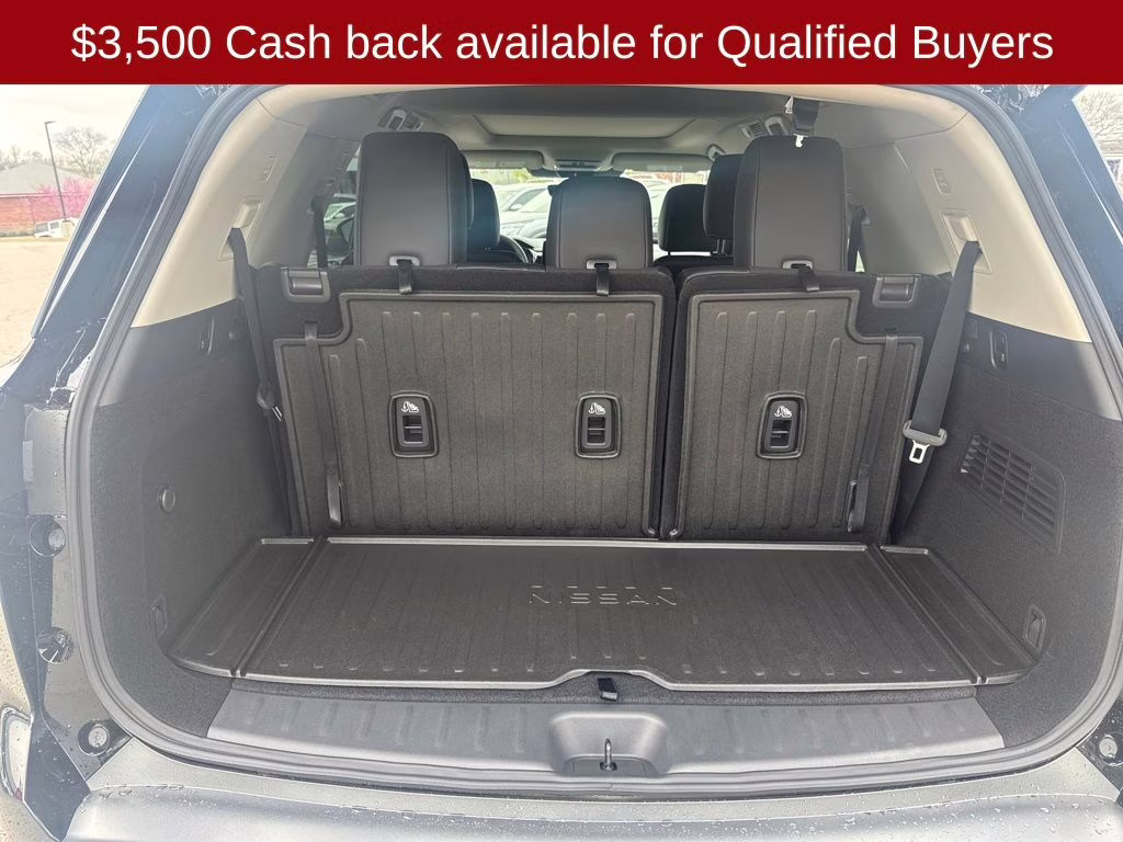 2026 Super Black Nissan Pathfinder Platinum 4X4 SUV