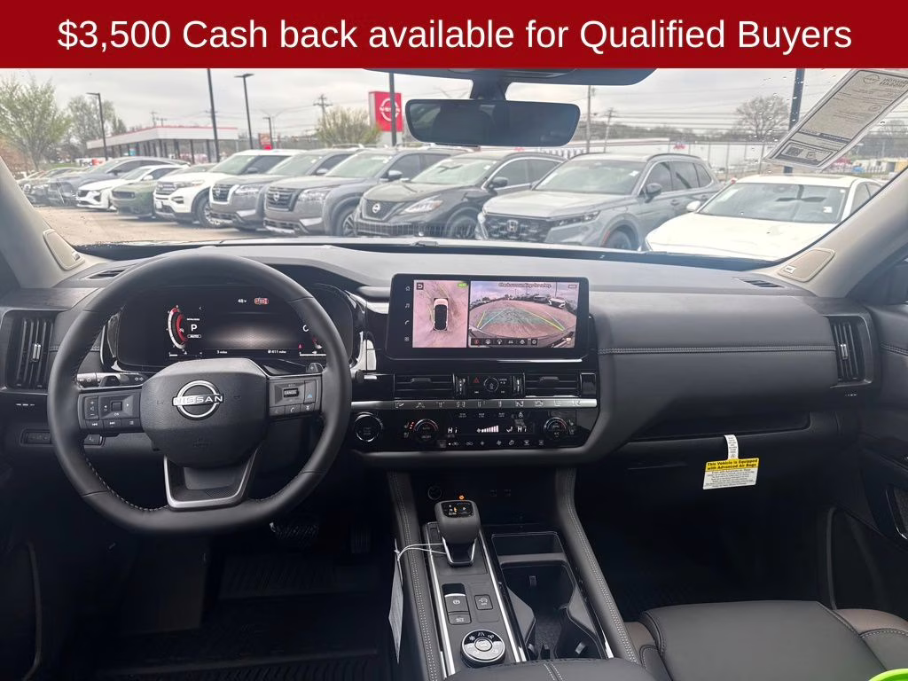 2026 Super Black Nissan Pathfinder Platinum 4X4 SUV