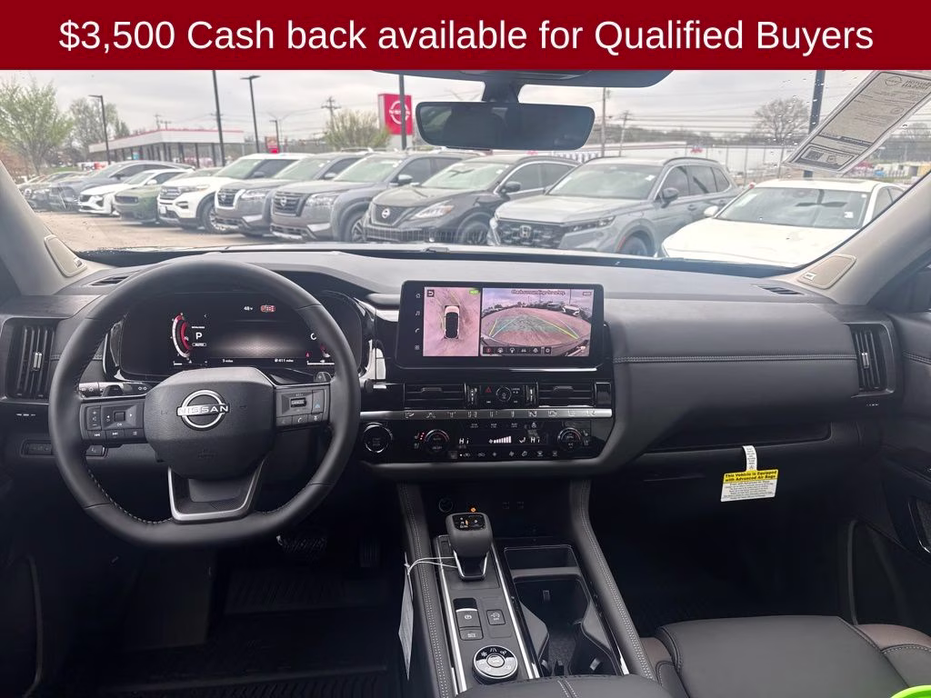 2026 Super Black Nissan Pathfinder Platinum 4X4 SUV