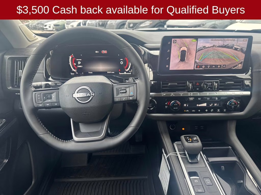 2026 Super Black Nissan Pathfinder Platinum 4X4 SUV