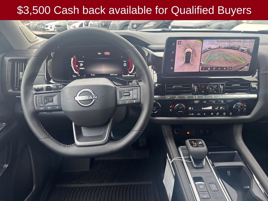 2026 Super Black Nissan Pathfinder Platinum 4X4 SUV