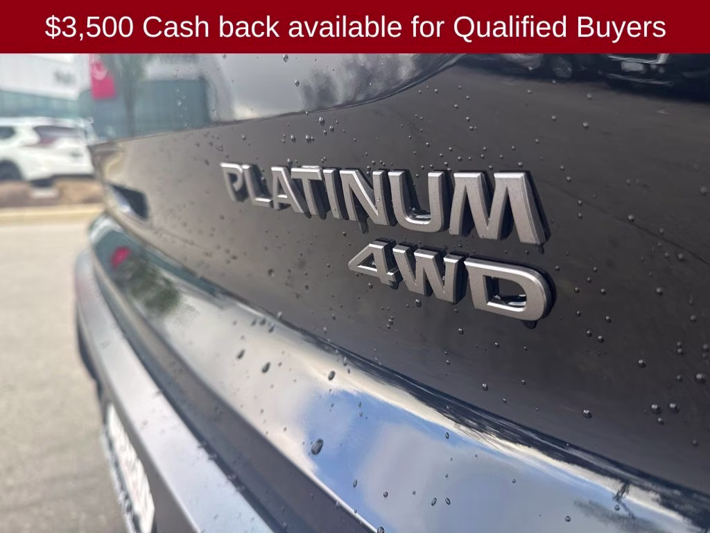 2026 Super Black Nissan Pathfinder Platinum 4X4 SUV
