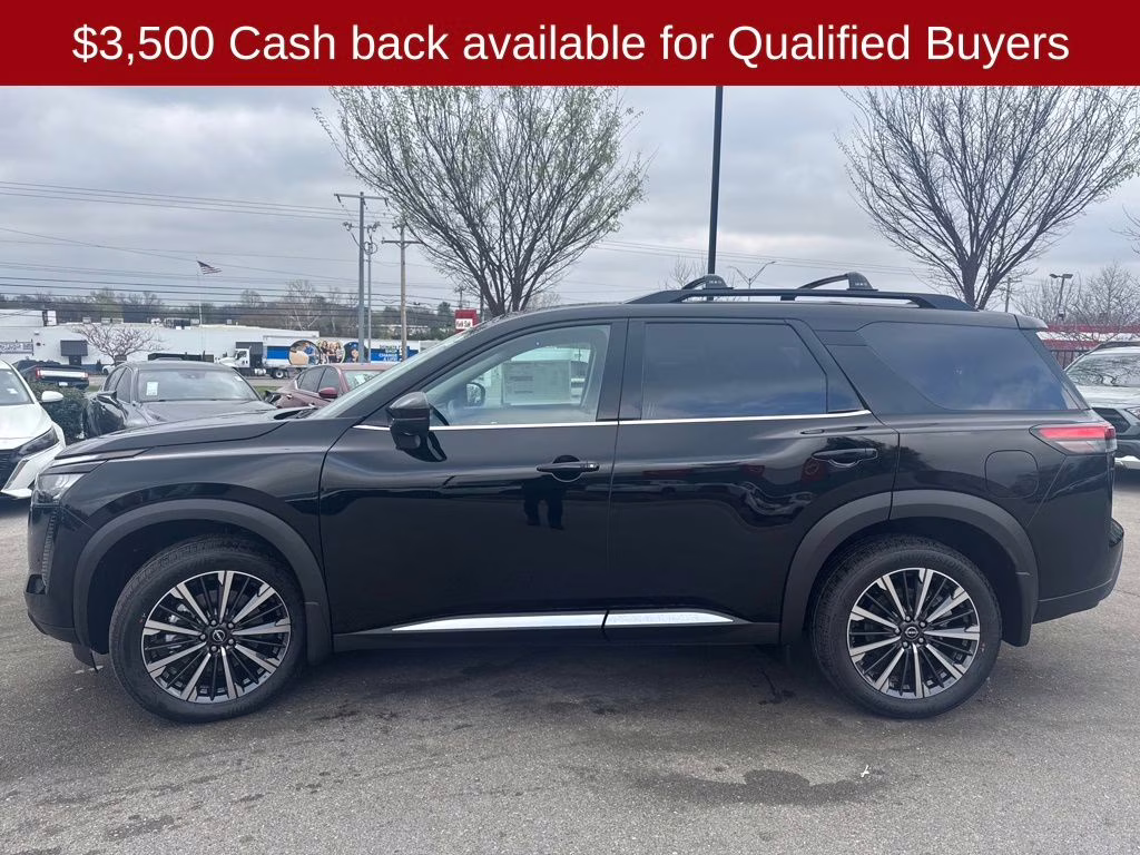 2026 Super Black Nissan Pathfinder Platinum 4X4 SUV