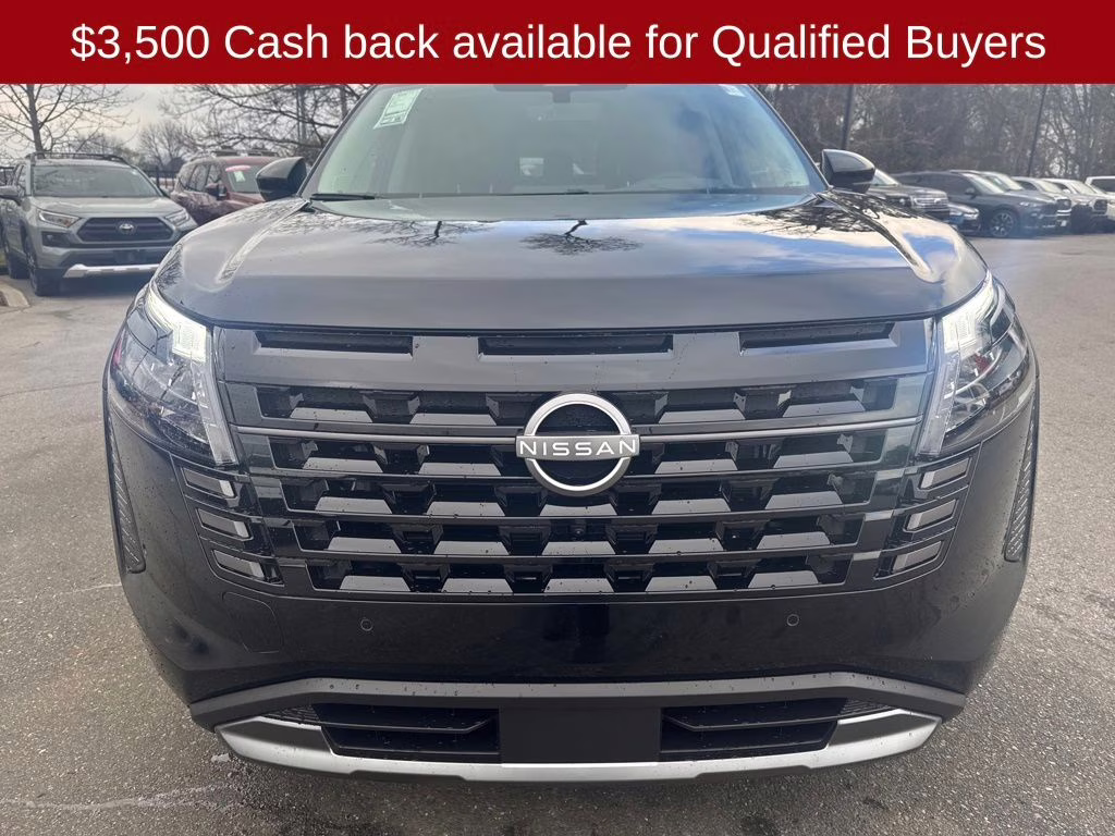 2026 Super Black Nissan Pathfinder Platinum 4X4 SUV