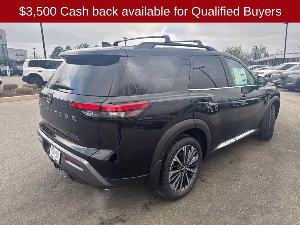 2026 Super Black Nissan Pathfinder Platinum 4X4 SUV