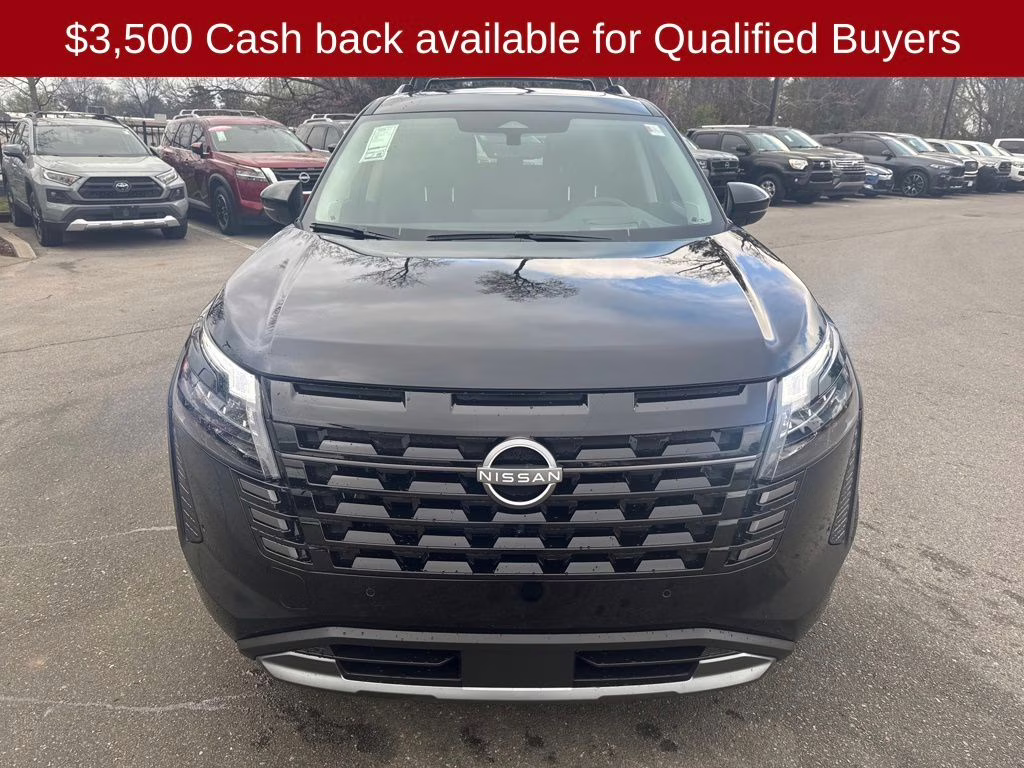 2026 Super Black Nissan Pathfinder Platinum 4X4 SUV