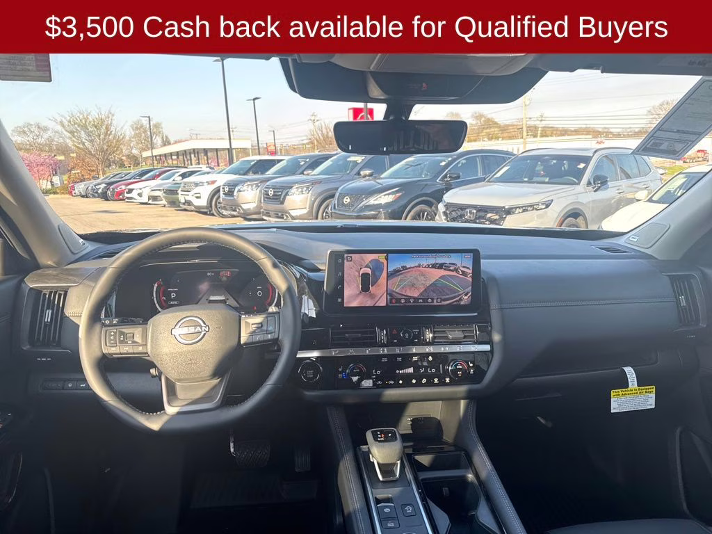 2026 Super Black Nissan Pathfinder Platinum 4X4 SUV