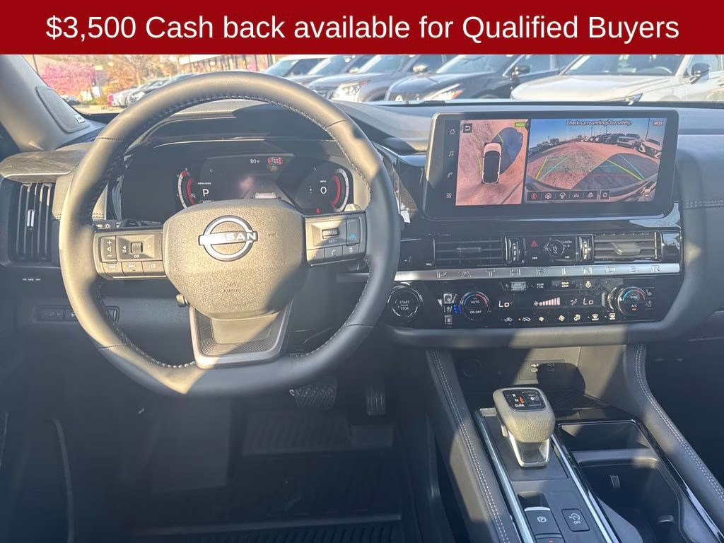 2026 Super Black Nissan Pathfinder Platinum 4X4 SUV