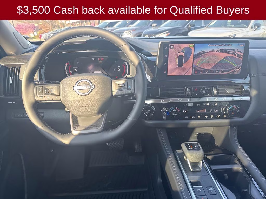2026 Super Black Nissan Pathfinder Platinum 4X4 SUV