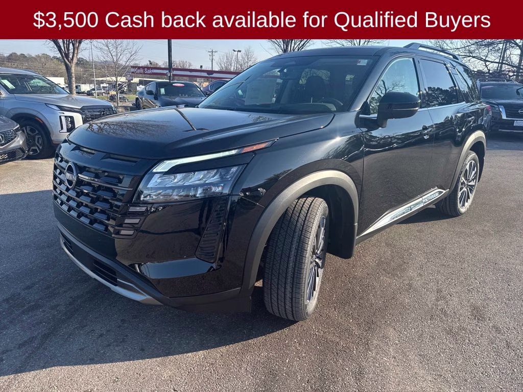 2026 Super Black Nissan Pathfinder Platinum 4X4 SUV