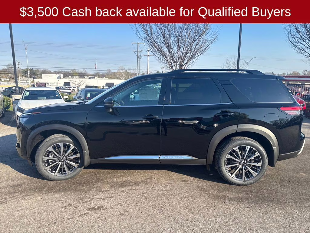 2026 Super Black Nissan Pathfinder Platinum 4X4 SUV
