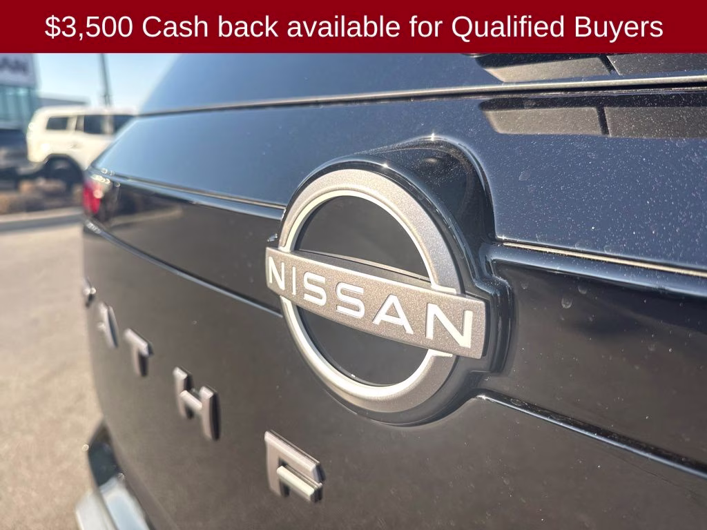 2026 Super Black Nissan Pathfinder Platinum 4X4 SUV