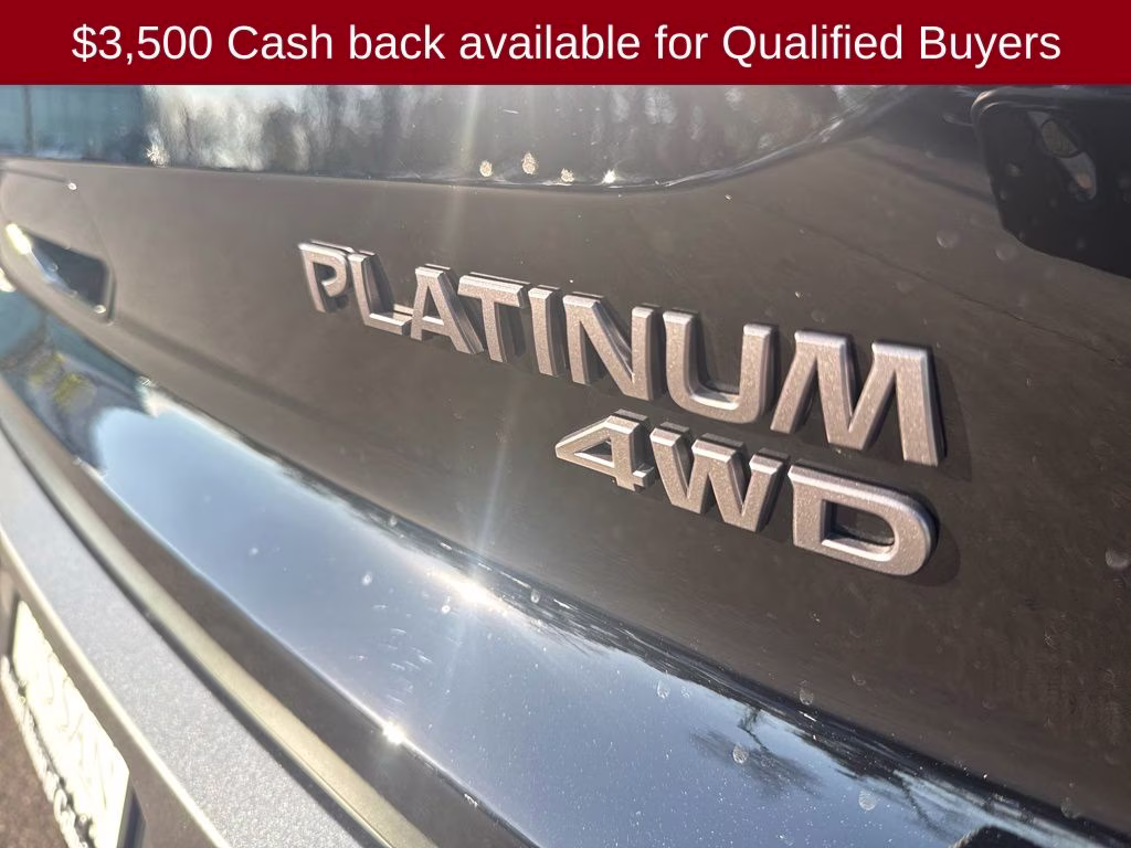 2026 Super Black Nissan Pathfinder Platinum 4X4 SUV