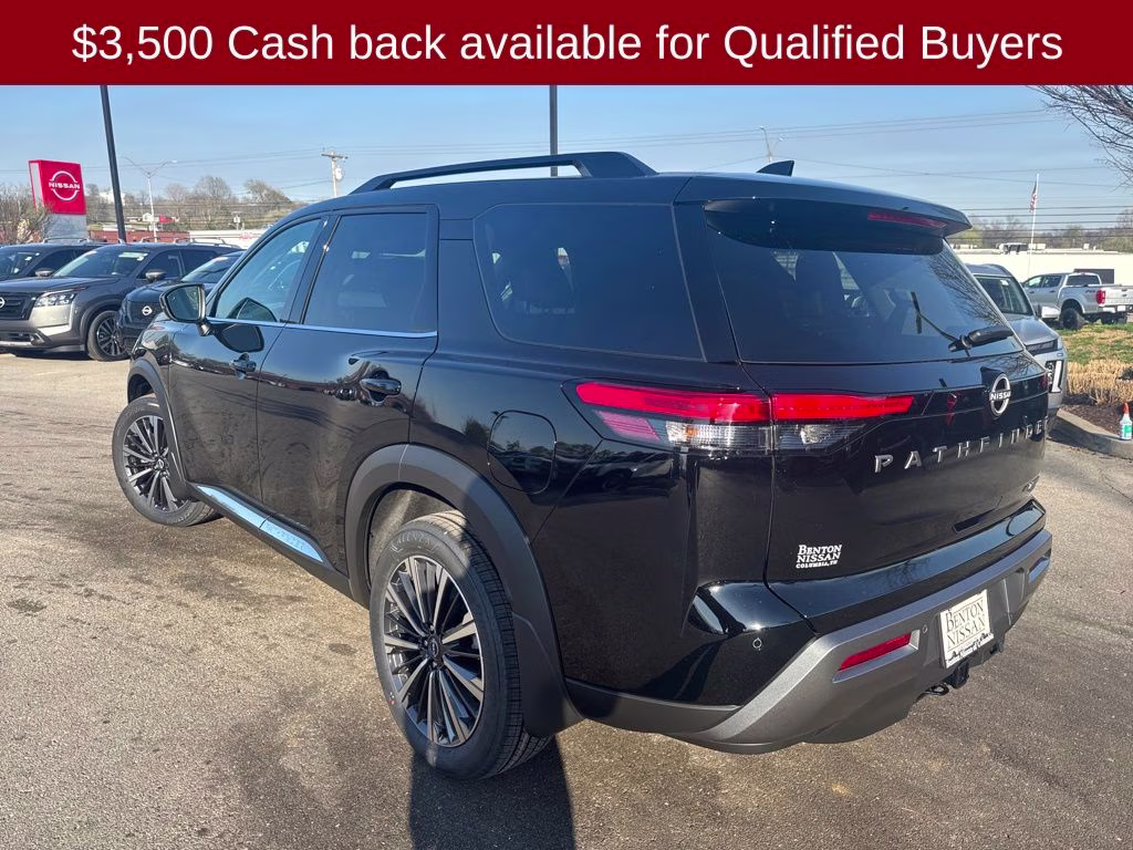 2026 Super Black Nissan Pathfinder Platinum 4X4 SUV