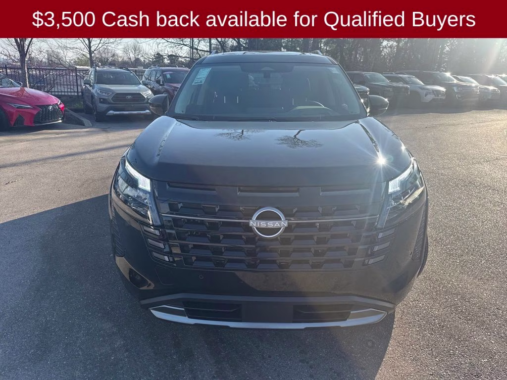 2026 Super Black Nissan Pathfinder Platinum 4X4 SUV