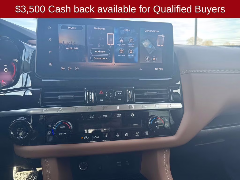 2026 Everest White Pearl Tricoat Nissan Pathfinder Platinum FWD SUV