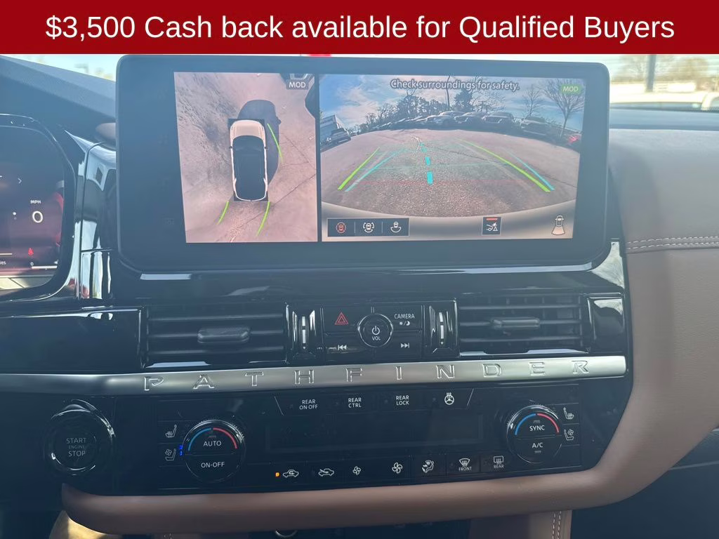 2026 Everest White Pearl Tricoat Nissan Pathfinder Platinum FWD SUV