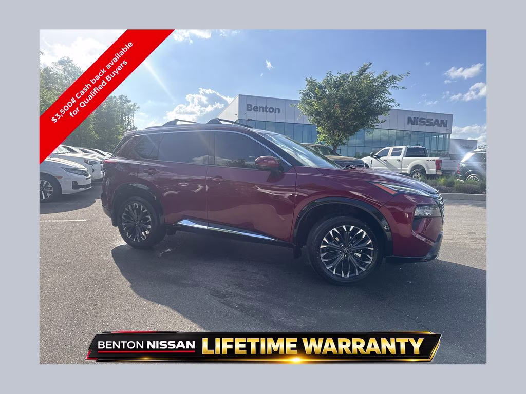 2026 Scarlet Ember Tintcoat Nissan Rogue Platinum AWD SUV