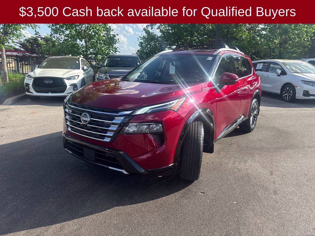 2026 Scarlet Ember Tintcoat Nissan Rogue Platinum AWD SUV