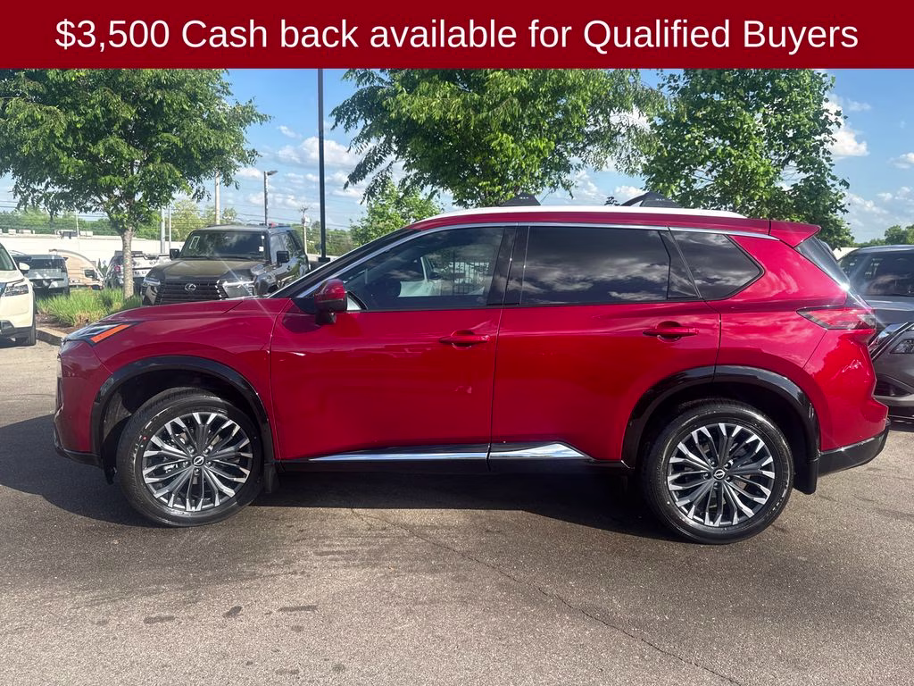 2026 Scarlet Ember Tintcoat Nissan Rogue Platinum AWD SUV