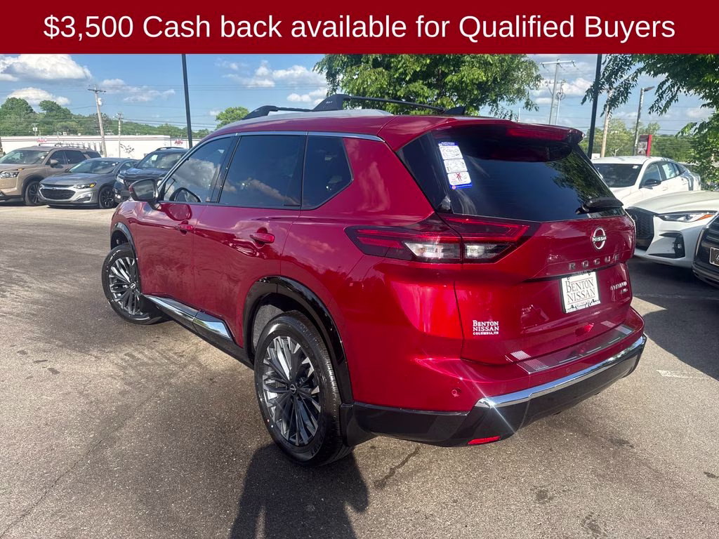 2026 Scarlet Ember Tintcoat Nissan Rogue Platinum AWD SUV